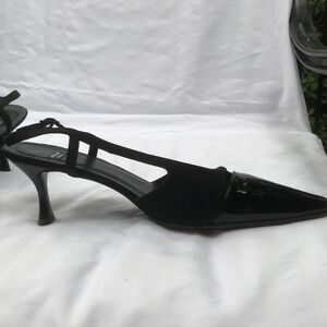 Stewart Weitzman Black Heels Sz 10